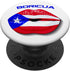 Boricua Kiss Puerto Rico Flag Lips Design PopSockets Swappable PopGrip