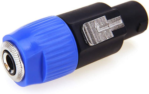 Speakon to 1/4 Adapter Connector, Upgraded 1/4" Female to NL4FC Male for Speaker/Amplifier/Mixer