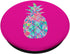 Pineapple Design with Vibrant Paisley like Colors PopSockets PopGrip: Swappable Grip for Phones & Tablets PopSockets Standard PopGrip