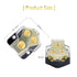 2 Way Power Distribution Block, 0/2/4 AWG Gauge In, 4/8/10 Gauge Out for Car Audio Stereo Amp