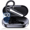 Bluetooth Headset, Wireless Earpiece with Bluetooth 5.0, Hands-Free Earphones, 8 Hrs Playtime, Compatible with iPhone