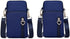 Women Nylon Cell Phone Purse, Travel Crossbody Bag, Wristband Sport Armband Wallet for Galaxy S10 Plus, S9 Plus, A50,