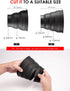 TONHOKJ 53mm-72mm Universal Silicone Lens Hood, Anti-Reflective Foldable Window Photography Hood for DSLR & Mirrorless