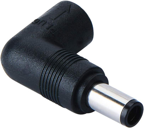 7.4mm x 7.4mm Right Angle 90-Degree Power Adapter Connector - Converter for HP Pavilion, Probook, Elitebook, Dell