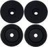 Easycargo Fan Anti Vibration Pads, Silicone Damper for Low Noise Fan 80mm, 92mm, 120mm, 140mm (Black 16-Pack)