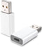 MOSWAG USB to USB C Adapter, USB C Female to USB Male for Apple MagSafe Watch, iPhone, iPad, Galaxy Note