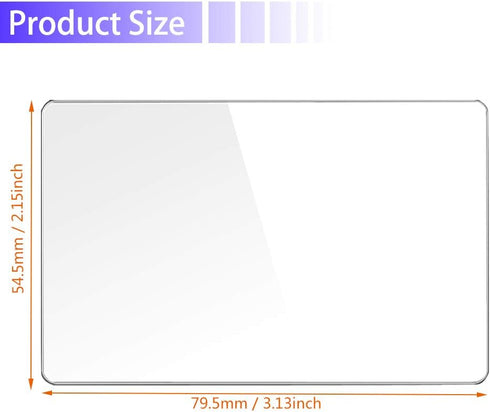 Screen Protector for Nikon Zf Z5 Z6 Z7 Z6II Z6III Z7II Z8 Z9, Tempered Glass Camera Protector Film (3 Pack)