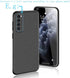 2 Pack Cover for Oukitel WP21 (6.78") Soft Silicone TPU Black Phone Protective Cases + 9H Hardness HD Tempered Glass