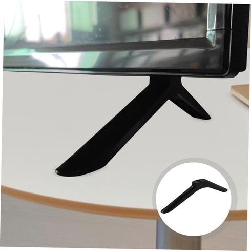 Homoyoyo 55-inch Universal Tv Stand Replacement Legs for LCD LED Tvs with Heavy Duty Plastic Desktop Pedestal Base