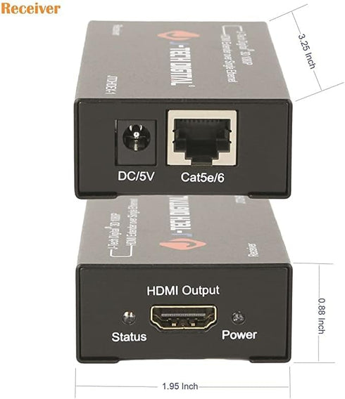 J-Tech Digital HDMI Extender over cat5e/6, 1080P@200ft, Supports EDID Copy