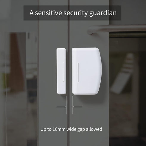 THIRDREALITY Zigbee Contact Sensor 2 Pack, Door and Window Monitor, Works with Home Assistant, SmartThings, Hub Required