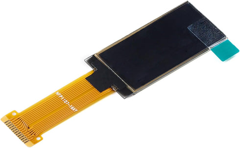 JESSINIE 1.3" OLED Display Screen, 128x64 Vertical LCD, SH1107 Driver, SPI/IIC Interface White