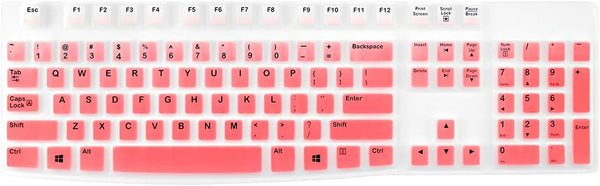 Keyboard Skin for Logitech K120 & MK120 Ergonomic Desktop USB Keyboard - US Layout, Waterproof, Anti-Dust