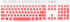 Keyboard Skin for Logitech K120 & MK120 Ergonomic Desktop USB Keyboard - US Layout, Waterproof, Anti-Dust