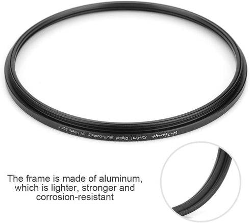 VBESTLIFE 95MM UV Camera Lens Filter, HD MCUV Series Aluminum Ultra Slim Multi-Layer Coating