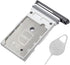 Galaxy S24+ SIM Card Tray Dual Replacement, S24 Plus Sim Card Slot Holder for Samsung Galaxy S24+ 5G with Opening Needle