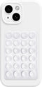 AZXYI Silicone Suction Phone Case Mount, Silicon Adhesive Suction Cup Phone Mount, Non