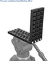 Multifunctional Cheese Plate with 1/4" 3/8" Threads - Easy Switching Plate for Railblocks and Camera DIY Accessories