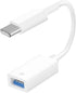 esbeecables USB C to USB Camera Adapter for iPhone15, Female USB 3.0 OTG