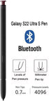 Galaxy S22 Ultra S Pen Replacement with Bluetooth for Samsung Galaxy S22 Ultra 5G Touch Stylus Pen, S22 S Pen