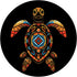 Sea Turtle Native American Tribal Indian Tribes PopSockets Swappable PopGrip
