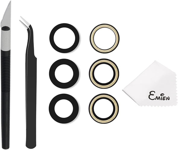 Back Rear Camera Glass Lens Replacement for iPhone 13 Pro and iPhone 13 Pro Max with Repairing Tool