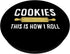 This Is How I Roll Christmas Cookie Baking Baker Cookies PopSockets PopGrip: Swappable Grip for Phones & Tablets