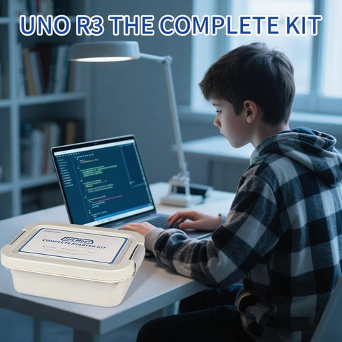 R3 Programming Most Complete Starter Kit for UNO Project Electronics Starter Kit with Tutorial Compatible with IDE STEM