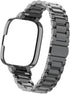 HOPMC Stainless Metal Frame and Steel Mesh Buckle, Classic Replacement Band for Redmi Watch 3 Strap