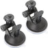 2 Pack Dash Cam Suction Cup Mount with 1/4 Screw Thread for Car Dashcam, GPS, Action Camcorder