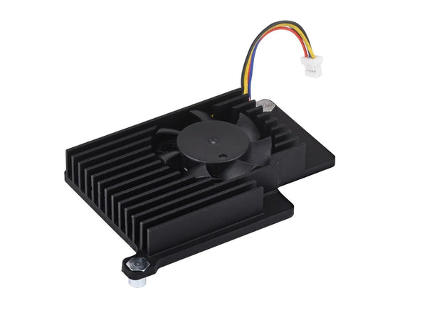 Waveshare Active Cooler Fan with Thermal Pads, Aluminium Heatsink, Compatible with Raspberry Pi 5