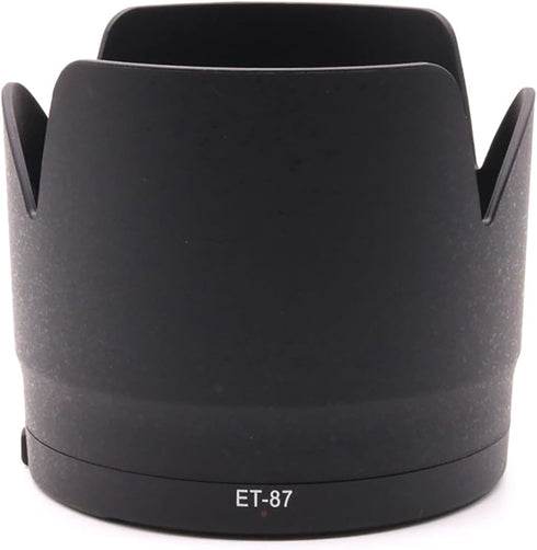 Lens Hood, ET-87 Reversible Camera Lens Sun Shade Replacement for Canon EF 70-200mm f/2.8L is III USM Black