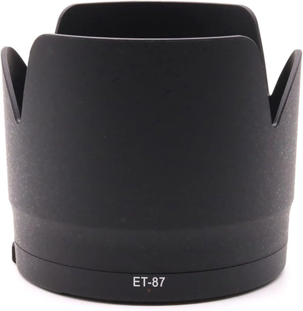 Lens Hood, ET-87 Reversible Camera Lens Sun Shade Replacement for Canon EF 70-200mm f/2.8L is III USM Black