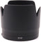 Lens Hood, ET-87 Reversible Camera Lens Sun Shade Replacement for Canon EF 70-200mm f/2.8L is III USM Black