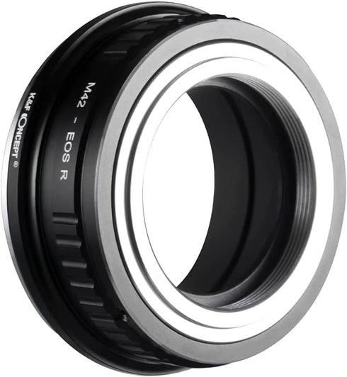 K&F Concept Lens Mount Adapter for M42 Screw Mount SLR Lens to Canon EOS R Camera Body