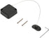 LORADAR Retractable Cable Lock with Double-Sided Adhesive, Remote Control Security Lock, Anti-Lost Rope for TV, DVD,