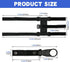 Lixternum Portable Speaker Mount for Bike, Waterproof Hook and Loop Fastener Strap Holder, Adjustable Strap Bike