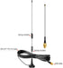 slinkdsco 915MHz ESP32 V3 915MHz 10cm (2 Sets), Meshtastic Long Range Lora Magnetic Base Antenna with SMA Male for LoRa