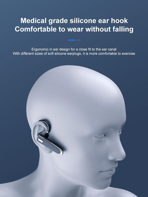 Kamon K530 Wireless Earpiece for Cellphone, Bluetooth 5.1 Headset with Charging Case, Mic for Hands-Free