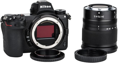 JJC 2-Pack Z Mount Body Cap & Rear Lens Cover for Nikon Zf Zfc Z8 Z9 Z6III Z6 III Z7II Z7 II Z6II Z6 II Z6 Z7 Z5 Z50