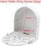 Universal Wall Mount Bracket for Dome Security Camera, CCTV IP Surveillance Holder, ABS Plastic Indoor Outdoor Mount Box