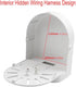 Universal Wall Mount Bracket for Dome Security Camera, CCTV IP Surveillance Holder, ABS Plastic Indoor Outdoor Mount Box