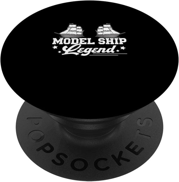 Cool Model Ship Legend for Ship Model Building, PopSockets Standard PopGrip