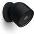 elago Silicone Cover for Google Nest Cam Outdoor or Indoor, Black Magnetic Mount Cover with All Weather Protection