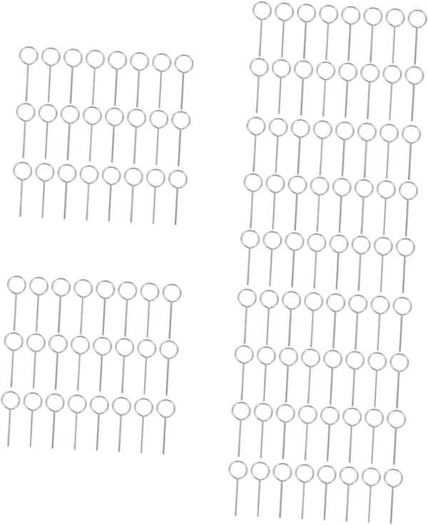 jojofuny 500pcs Sim Card Tray Remover Tool Eject Pin for Smartphones Convenient