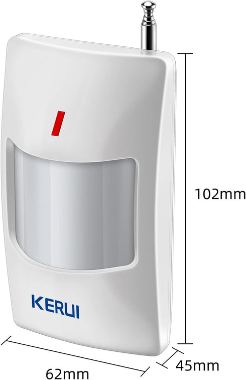 KERUI 433MHz Home Wireless PIR Infrared Motion Sensor Detector for Alarm System
