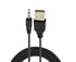 KKPOERT 3.5mm USB Cable, Male AUX Audio Jack to USB Public Charging Adapter,