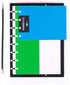 Modubooq Modular Front and Back Cover - Reusable Smart Notebook A5 for Discbound Notebooks