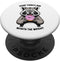 Donut Lover Raccoon Funny Pink Doughnut Sprinkles PopSockets Standard Donuts PopGrip