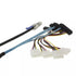 8644 4* 8482 29P 6Gbps 28AWG (0.5M) Mini SAS HD SFF to SAS Server Cable with Power High Speed Copper Wire Data Transfer